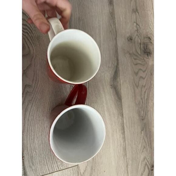 Set of Starbucks tall holiday mugs w handle Christmas festive holiday coffee cup - Picture 9 of 11